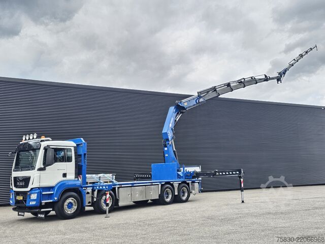 Xe cẩu MAN TGS 35.440 8x4 BB / HMF 60 tm + JIB / CRANE / KRAN