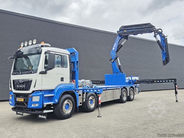 Xe cẩu MAN TGS 35.440 8x4 BB / HMF 60 tm + JIB / CRANE / KRAN