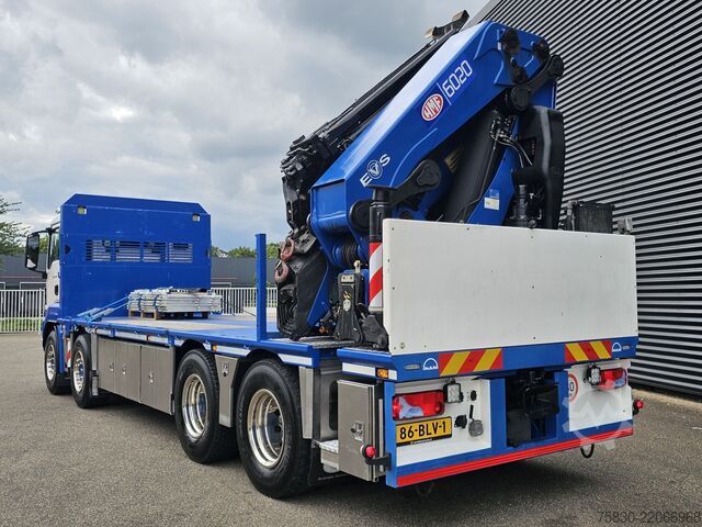 Xe cẩu MAN TGS 35.440 8x4 BB / HMF 60 tm + JIB / CRANE / KRAN