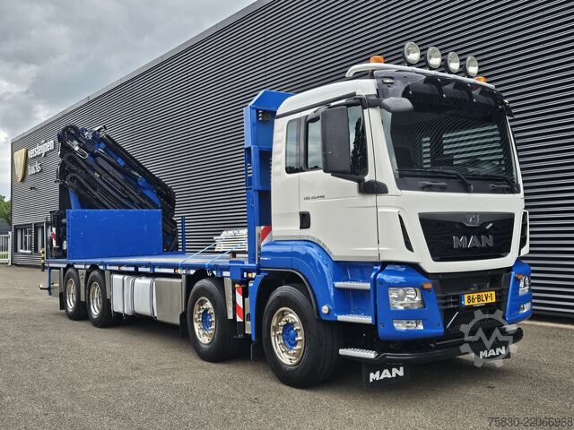 Xe cẩu MAN TGS 35.440 8x4 BB / HMF 60 tm + JIB / CRANE / KRAN