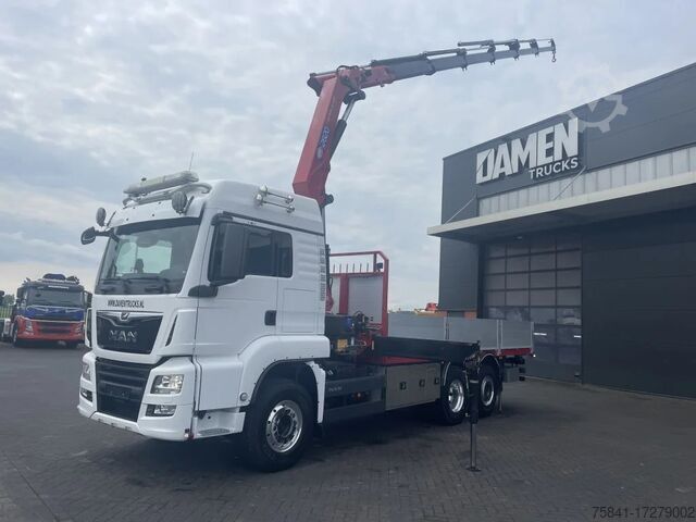 起重卡车 MAN TGS 28.500 6x2-4 LL Euro 6 HMF 2820-K6