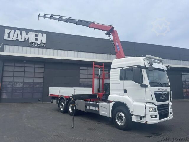 起重卡车 MAN TGS 28.500 6x2-4 LL Euro 6 HMF 2820-K6