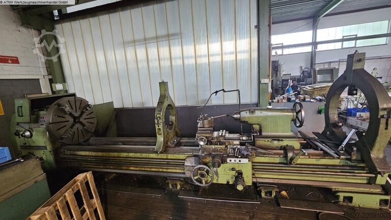 Senter dreiebenk og spindel dreiebenk WOHLENBERG V 1000 x 4000