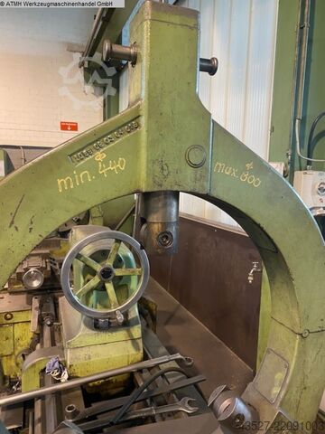 Senter dreiebenk og spindel dreiebenk WOHLENBERG V 1000 x 4000