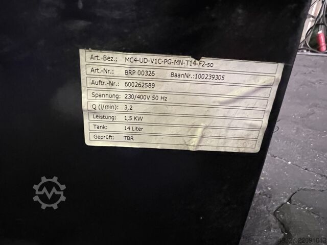 Hidravlična črpalna enota AC-MOTOREN FBPA 90L-4 + 14l Behälter