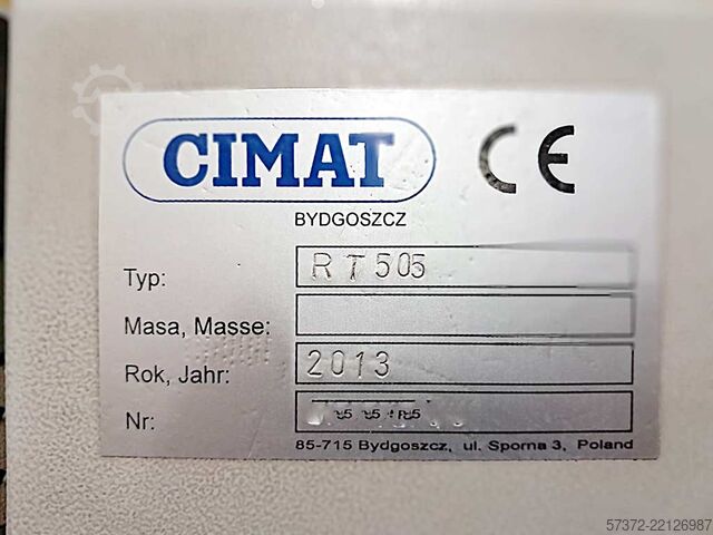 Aksel-balanceringsmaskine Cimat RT 505 CMT-300H2W