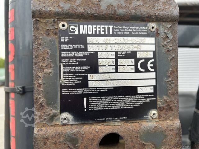 Carretilla elevadora Moffet M4 20.4 / Kooi Aap / Mitnahme Stapler / 2000 kg...