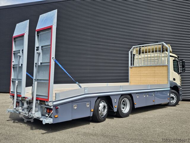 Bergingsvoertuig Mercedes-Benz ACTROS 2536 6X2 / OPRIJ / MACHINE TRANSPORT