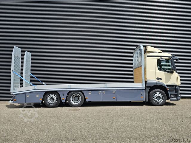 Bergingsvoertuig Mercedes-Benz ACTROS 2536 6X2 / OPRIJ / MACHINE TRANSPORT
