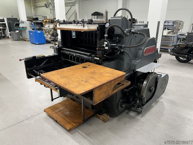 Folding machine Heidelberg Cylinder S 54×72 Automatic Die-Cutting Machine