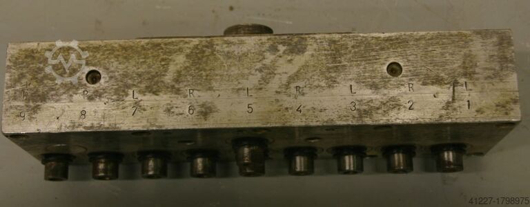 Multi-spindle head 10 drill bits Nottmeyer 32 Lochabstand