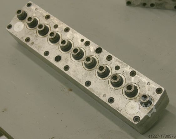 Multi-spindle head 11 drill bits Nottmeyer 32 Lochabstand