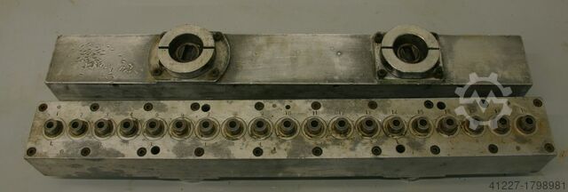 Multi-spindle head 19 drill bits Nottmeyer 32 Lochabstand