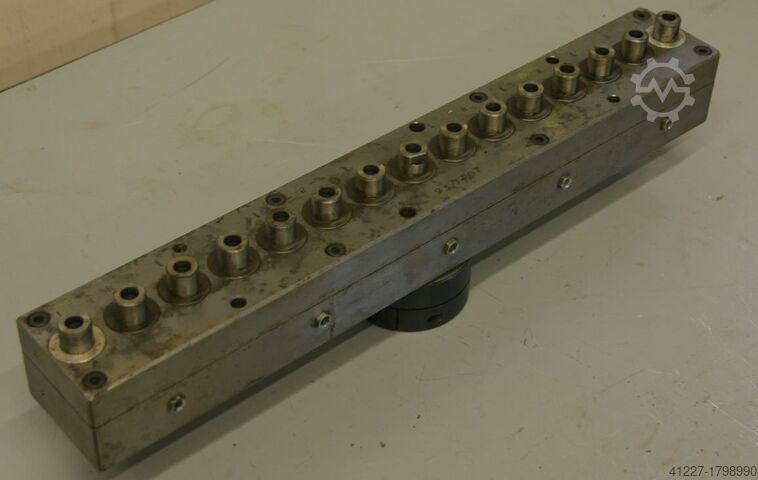 Multi-spindle head 15 drill bits Nottmeyer 32 Lochabstand