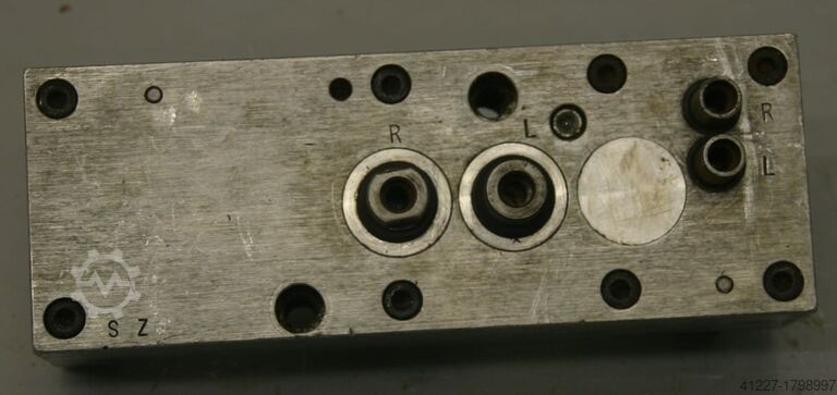 Multi-spindle head 4 drills Nottmeyer 32/57 Lochabstand