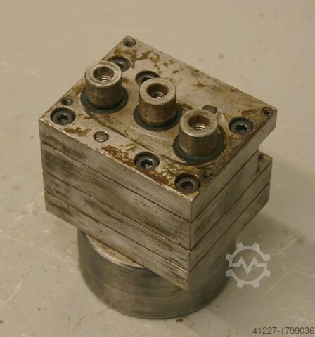 Multi-spindle head 3 drills Nottmeyer 26 Lochabstand