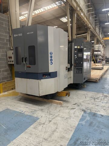 Horizontal-Bearbeitungszentrum mori seiki SH50