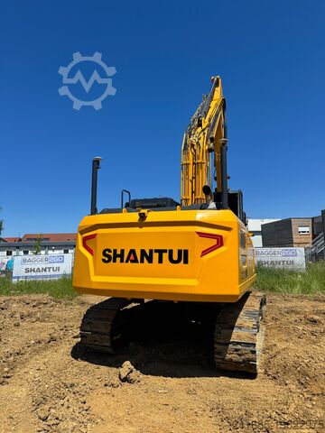 Graafmachine op rupsbanden SHANTUI SE215 23,8t Komatsu Volvo CAT Doosan JCB