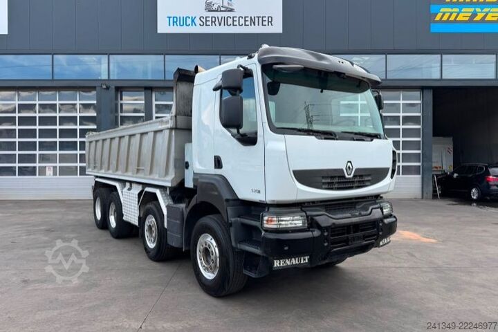 Kiper kamion RENAULT Kerax 520 8x4 Stahlkipper 2 Seiten