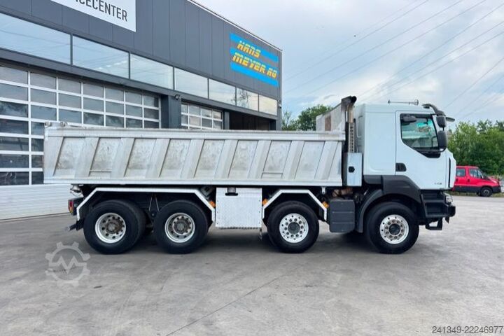 Kiper kamion RENAULT Kerax 520 8x4 Stahlkipper 2 Seiten