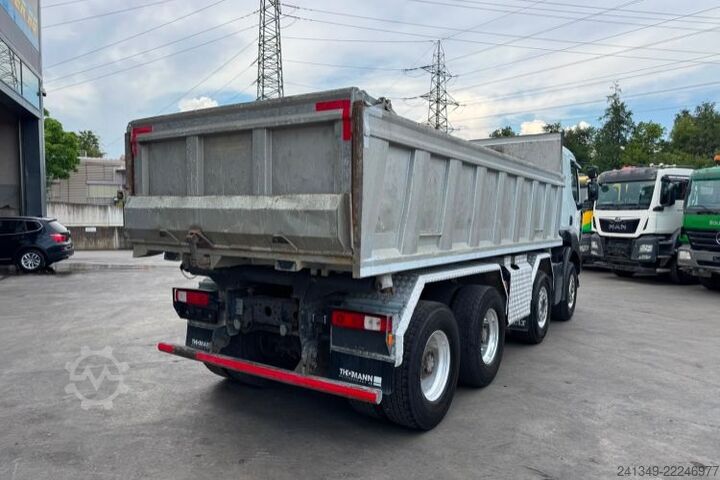 Kiper kamion RENAULT Kerax 520 8x4 Stahlkipper 2 Seiten