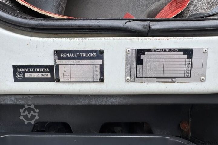Kiper kamion RENAULT Kerax 520 8x4 Stahlkipper 2 Seiten