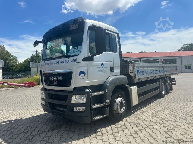 Valník MAN TGS 26.320 / 6x2-4 / Stahltransporte / Lift Lenk