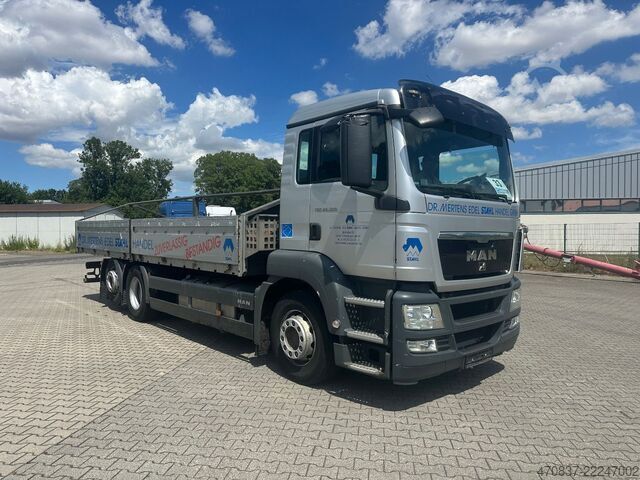 Valník MAN TGS 26.320 / 6x2-4 / Stahltransporte / Lift Lenk