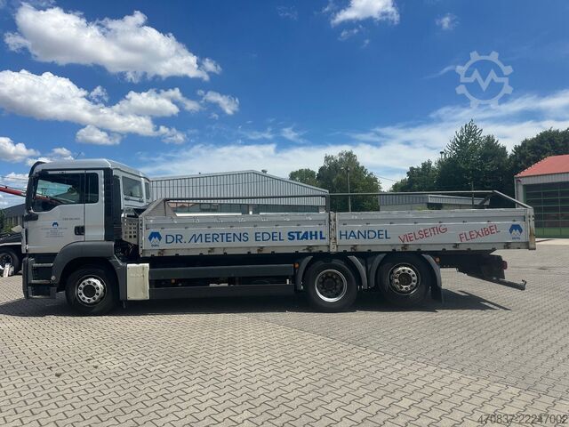 Valník MAN TGS 26.320 / 6x2-4 / Stahltransporte / Lift Lenk