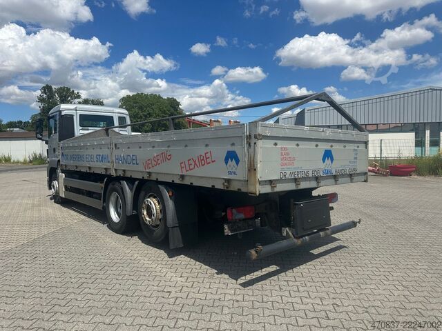 Valník MAN TGS 26.320 / 6x2-4 / Stahltransporte / Lift Lenk
