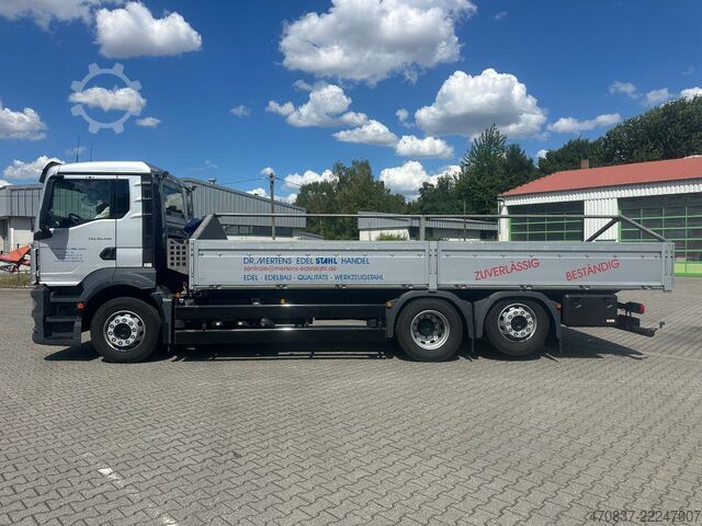 Valník MAN TGS 26.330 / 6x2-4 / Stahltransporte / Lift Lenk