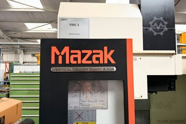 ऊर्ध्वाधर मशीनिंग केंद्र Mazak VCS 430A SN 249154