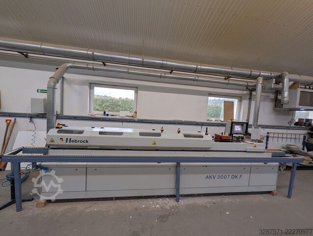 Bordatrice Hebrock AKV 3007 DK-F, anno 2016. HEBROCK AKV 3007 DK-F