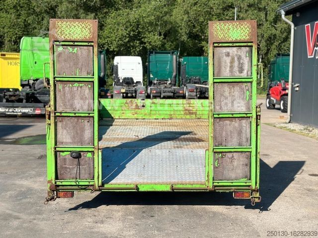 Remolque abierto BLOMENRÖHR Tandemanhänger mit Laderampen 3 t.