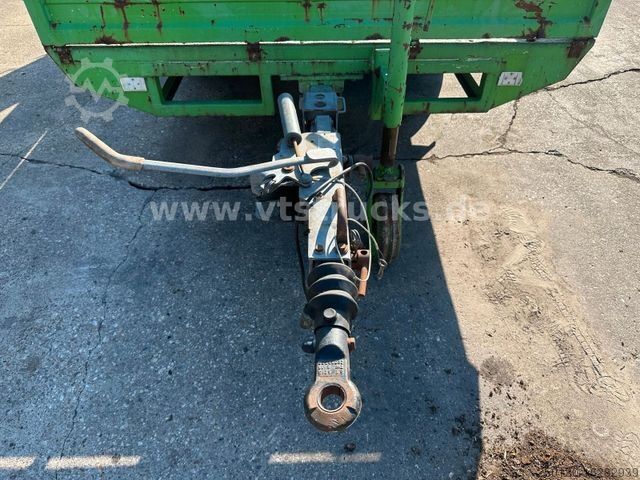 Remolque abierto BLOMENRÖHR Tandemanhänger mit Laderampen 3 t.