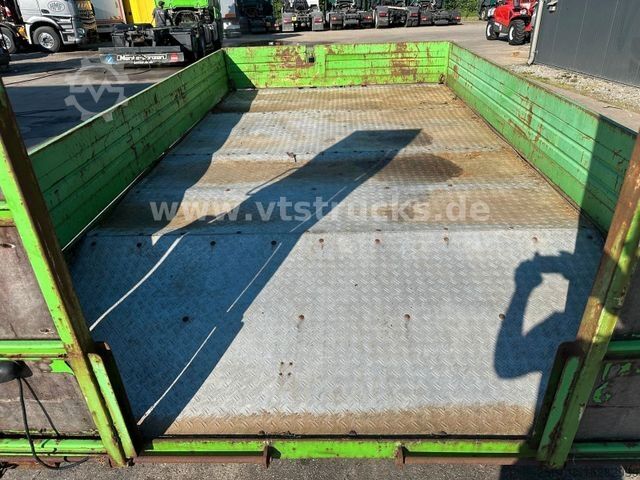 Remolque abierto BLOMENRÖHR Tandemanhänger mit Laderampen 3 t.