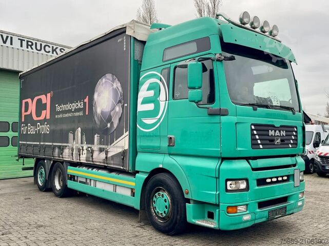 Posuvná plachta MAN TGA 26.410 6x2,TOP state! , RETARDER,  FRIGO