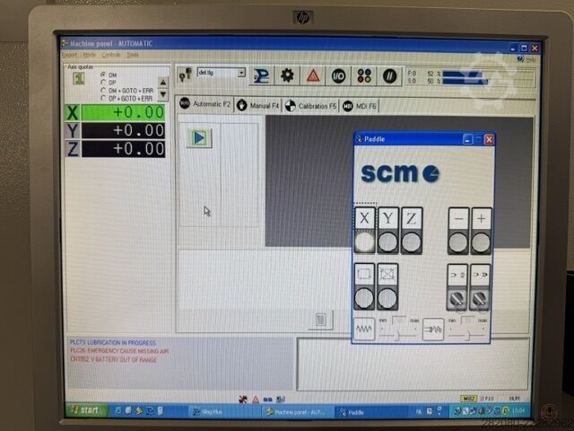 Praeinės apdirbimo centras SCM Cyflex 900