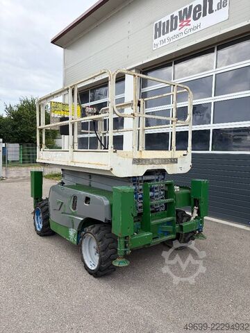  Haulotte Compact 12 DX 12m Diesel Scherenarbeitsbühne