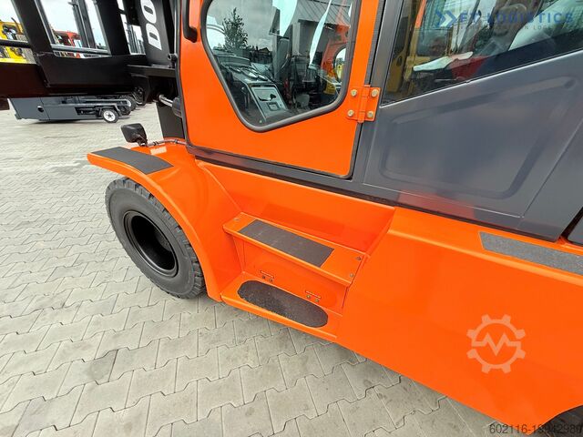Vierwielige heftruck DOOSAN 70 / DUPLEX / FORK 2500MM / POSITIONER