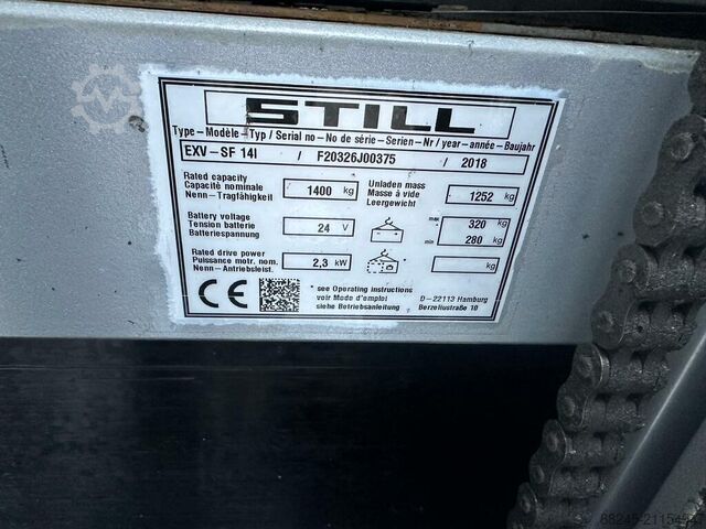 VS-22640 Penstapelan Elektrik Still EXV SF 14i STILL EXV SF 14i