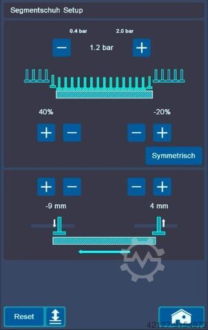 Brusilica sa širokim remenom Kündig Perfect -2 1350 REd-L sofort verfügbar -