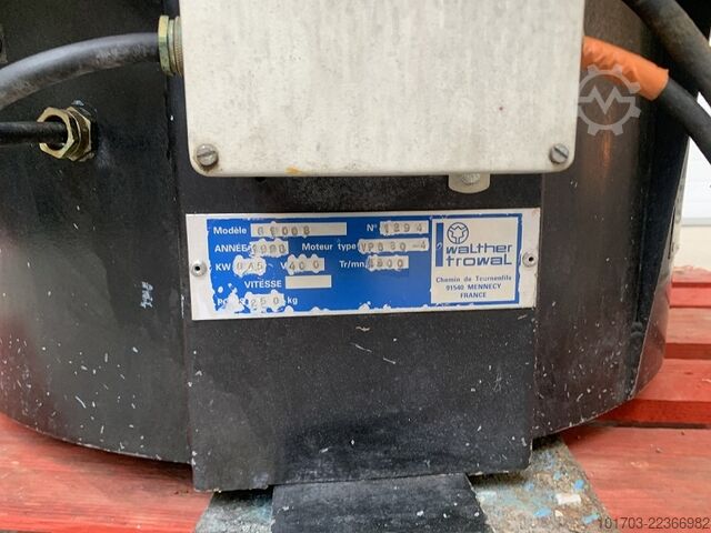 Vibrations tork Walther Trowal G 100 B