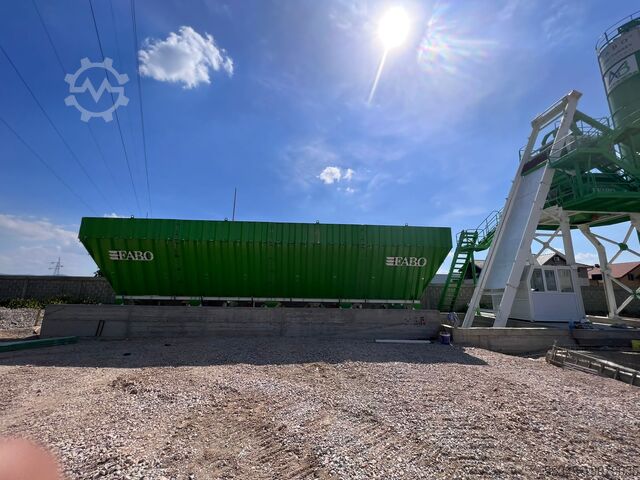 مصنع خلط الخرسانة الثابتة 110m³ Stationary Concrete Batching Plant 110m³ Stationary Concrete Batching Plant