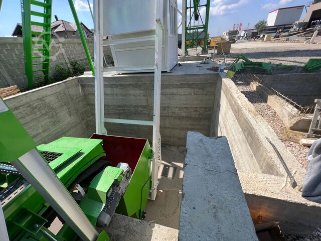 مصنع خلط الخرسانة الثابتة 110m³ Stationary Concrete Batching Plant 110m³ Stationary Concrete Batching Plant