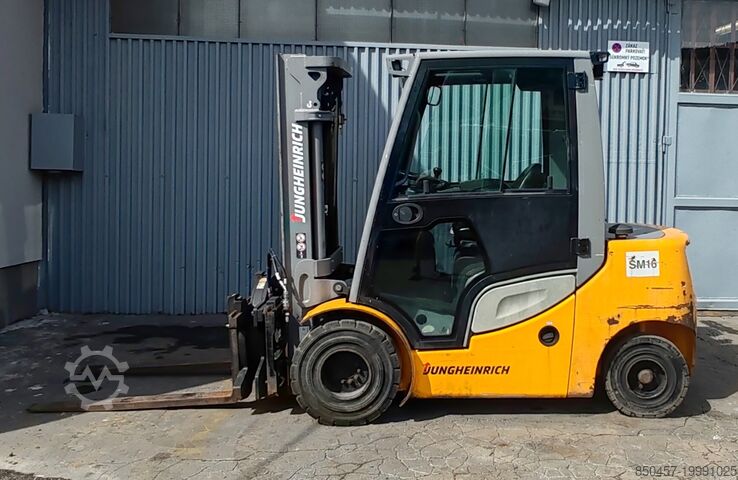 Empilhadeiras a diesel Jungheinrich DFG 430s /2019y /7844mh/ 4.7m/ rotator