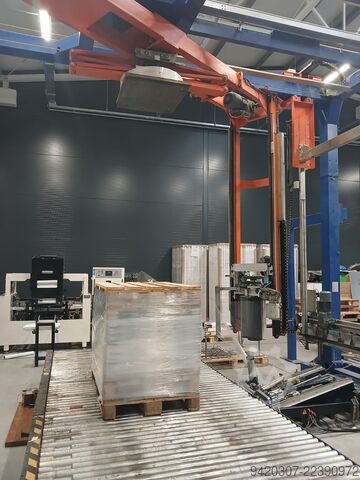 স্বয়ংক্রিয় আর্ম র্যাপিং মেশিন Robopac HELIX HS40
