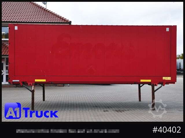 Swap body with box structure KRONE BDF 7,82 Wechselbrücke, 2680mm Innenhöhe.