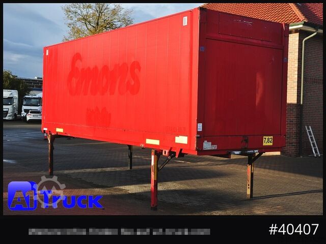 Cassone intercambiabile con struttura a box KRONE BDF 7,82 Wechselbrücke, 2680mm Innenhöhe.