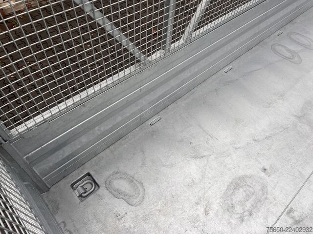 Tipphenger Möslein TTD 19 AB  19 t Tandemkipper Tieflader, BreitbereifungGitteraufsatz